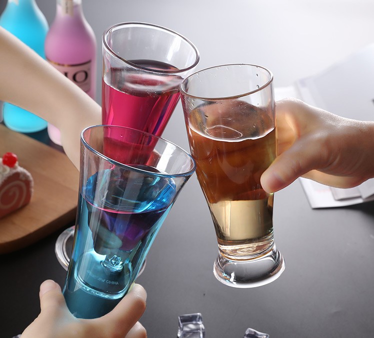 China Charmlite Acrylic cocktail glass Juice glass red wine glass bar glass wine glass tall glass bubble glass Champagne glass   Supplier, Factories