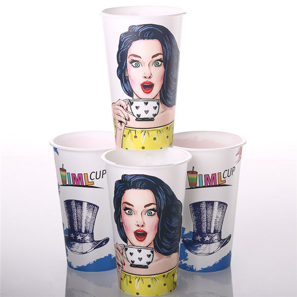 China Charmlite Durable, Flexible 16 oz BPA Free Plastic Cup, Drinking Cup, Soda Cup - Recyclable Polypropylene (PP) - Opaque / Frosted Cup Suppliers, Factory