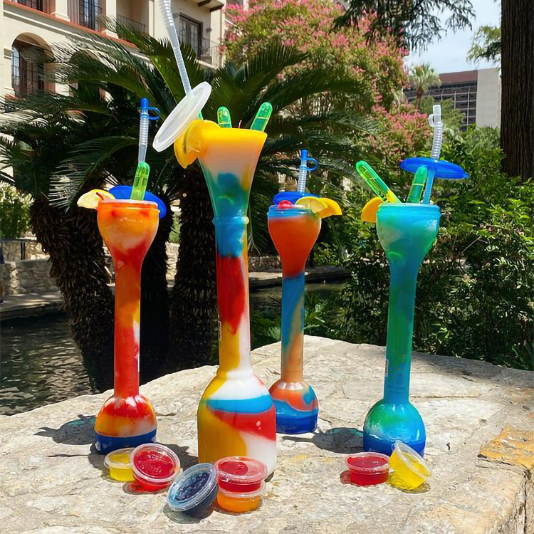 Wholesale Funtime 50 oz Wholesale Custom Slush Yard Cup with Straw and Lid Manufacturers, Pricelist