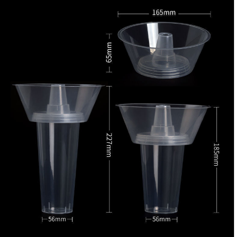 China  Stadium Snack Drink Cup Disposable Plastic Cup with Snack Bowl on Top Manufacturers, Suppliers