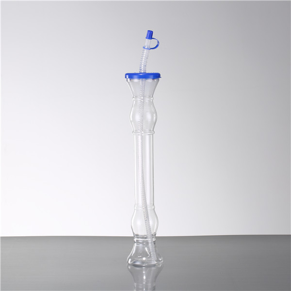 OEM Charmlite Shatterproof Plastic Yard Cup With Straw - 16 oz / 450ml Manufacturer, Supplier
