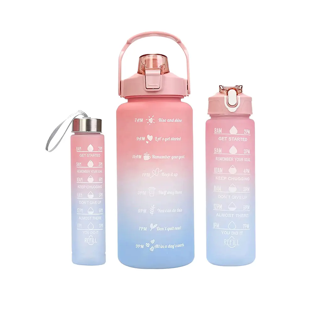 3 In 1 Water Bottle — multi-function plastic water bottle