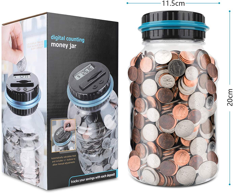 OEM Digital Coin Counting Money Jar Manufacturer, Exporter