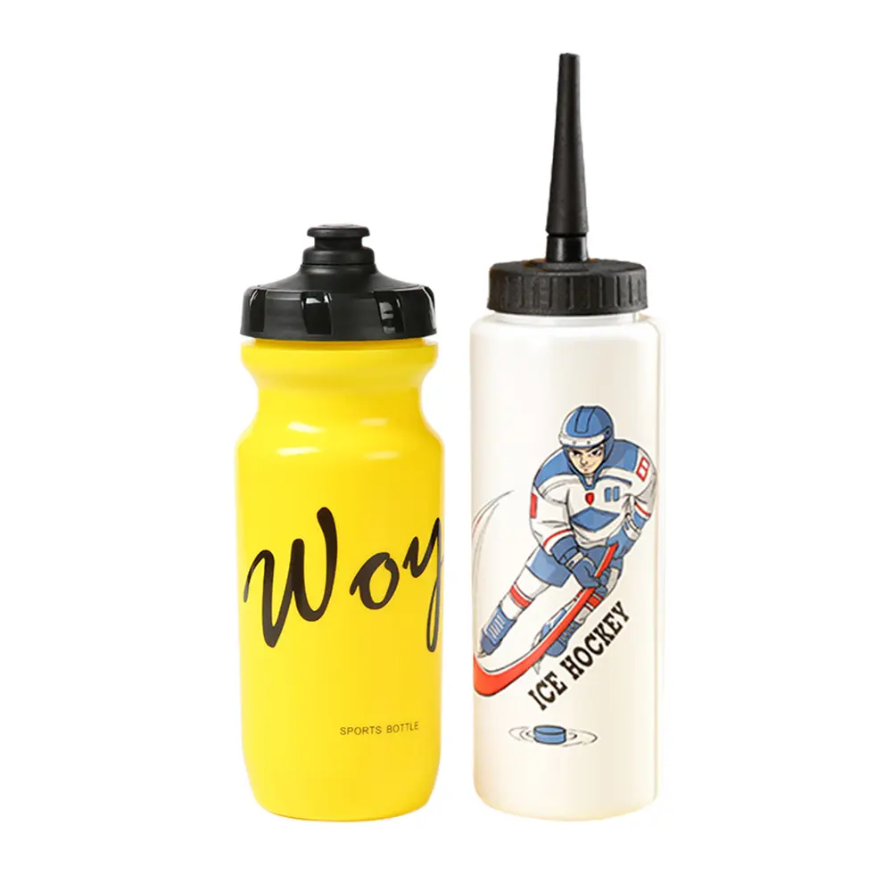 Squeeze Water Bottle — flexible plastic sports bottle