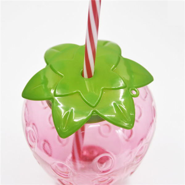 OEM Charmlite Sparkle Plastic Strawberry Cup with LED Function 16oz Suppliers, Exporters