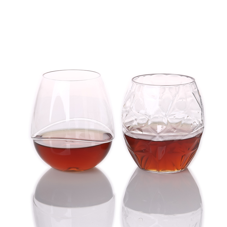 Best Charmlite Crystal Stemless Wine Glasses PET Wine Glasses Tritan Wine Tumbler Whisky Tumblers - 16oz Manufacturer, Factories