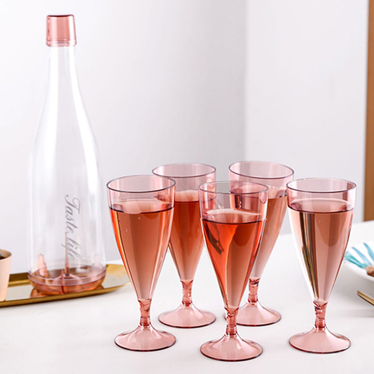 China Portable Plastic Wine Glass Champagne Flute Manufacturers, Exporter