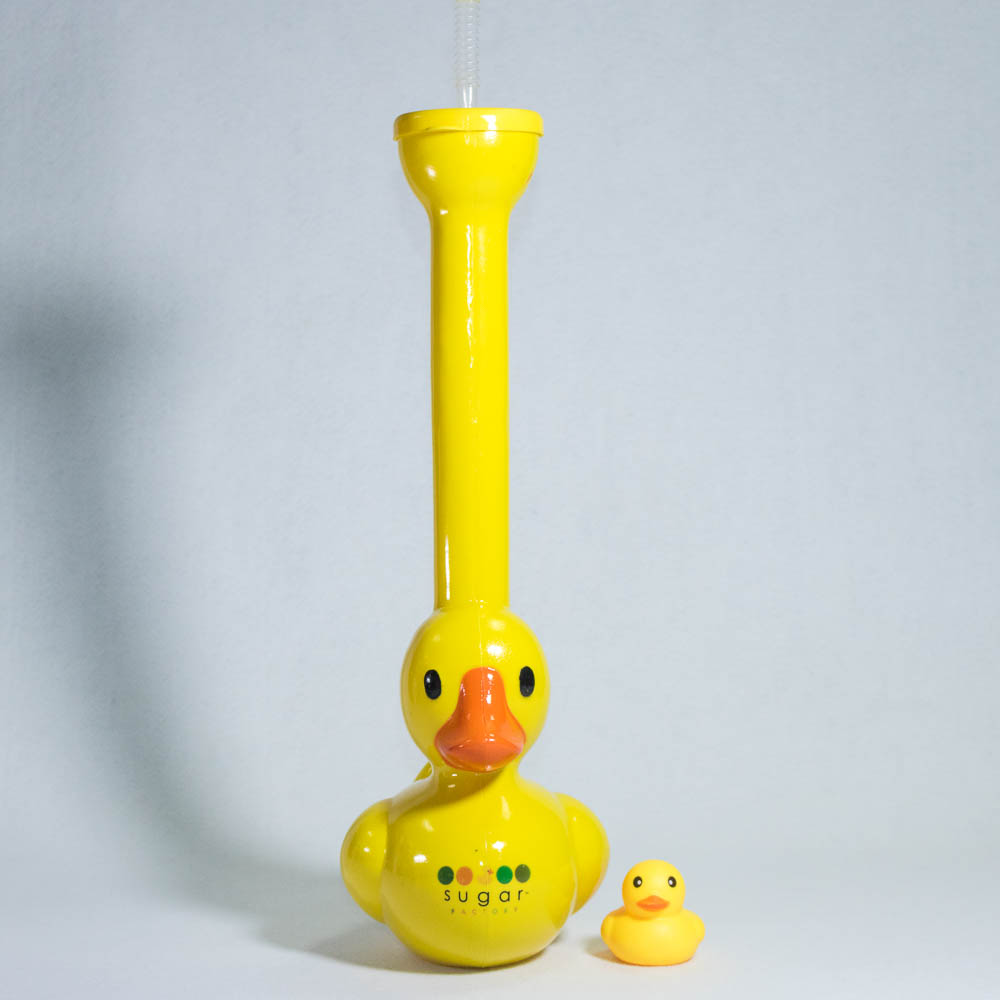 Wholesale Funtime Long Neck Cartoon Yellow Duck Yard Cup Suppliers, Factory
