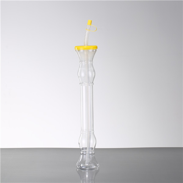 OEM Charmlite Shatterproof Plastic Yard Cup With Straw - 16 oz / 450ml Manufacturer, Supplier