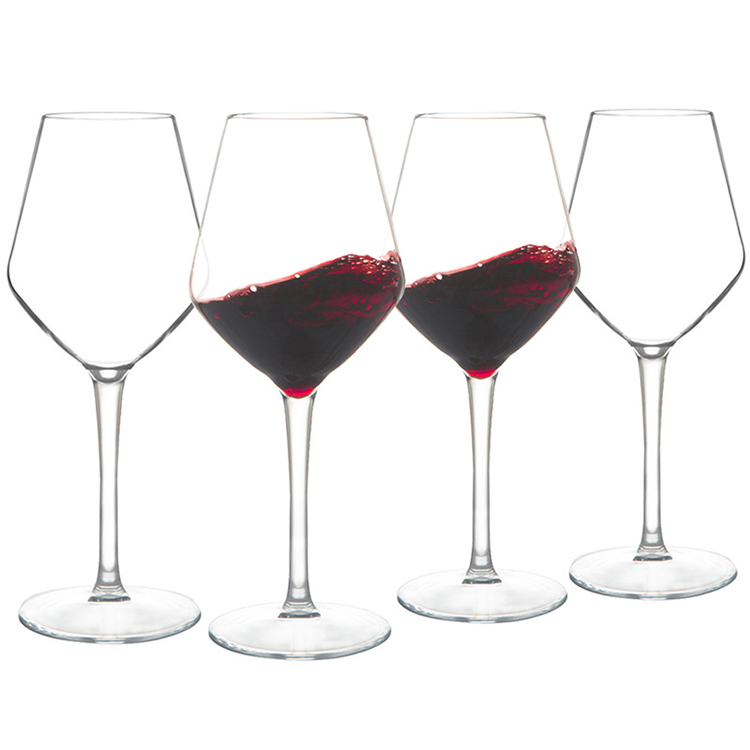 Buy Plastic Wine Glass with stem, customized logo 15oz 450ml wine cups  Quotes, Exporter