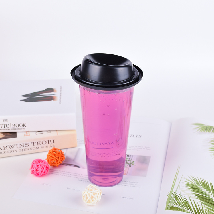 Wholesale Stackable Clear Disposable Deli Cup Milkshake Plastic Pet Boba Cup Factory, Pricelist