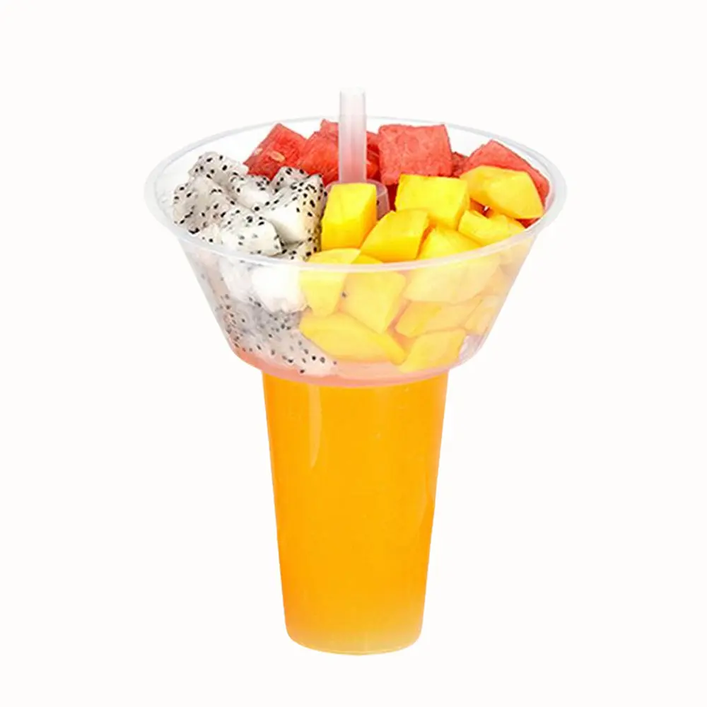 Snack Drink Cup — plastic cup for snacks and beverages