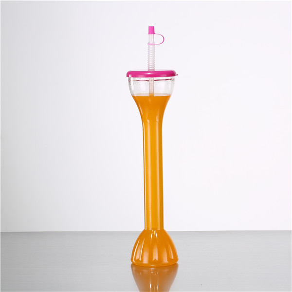 China Charmlite BPA-Free Plastic Slush Yard Cup With Straw - 22 oz / 650ml Manufacturer, Manufacturers