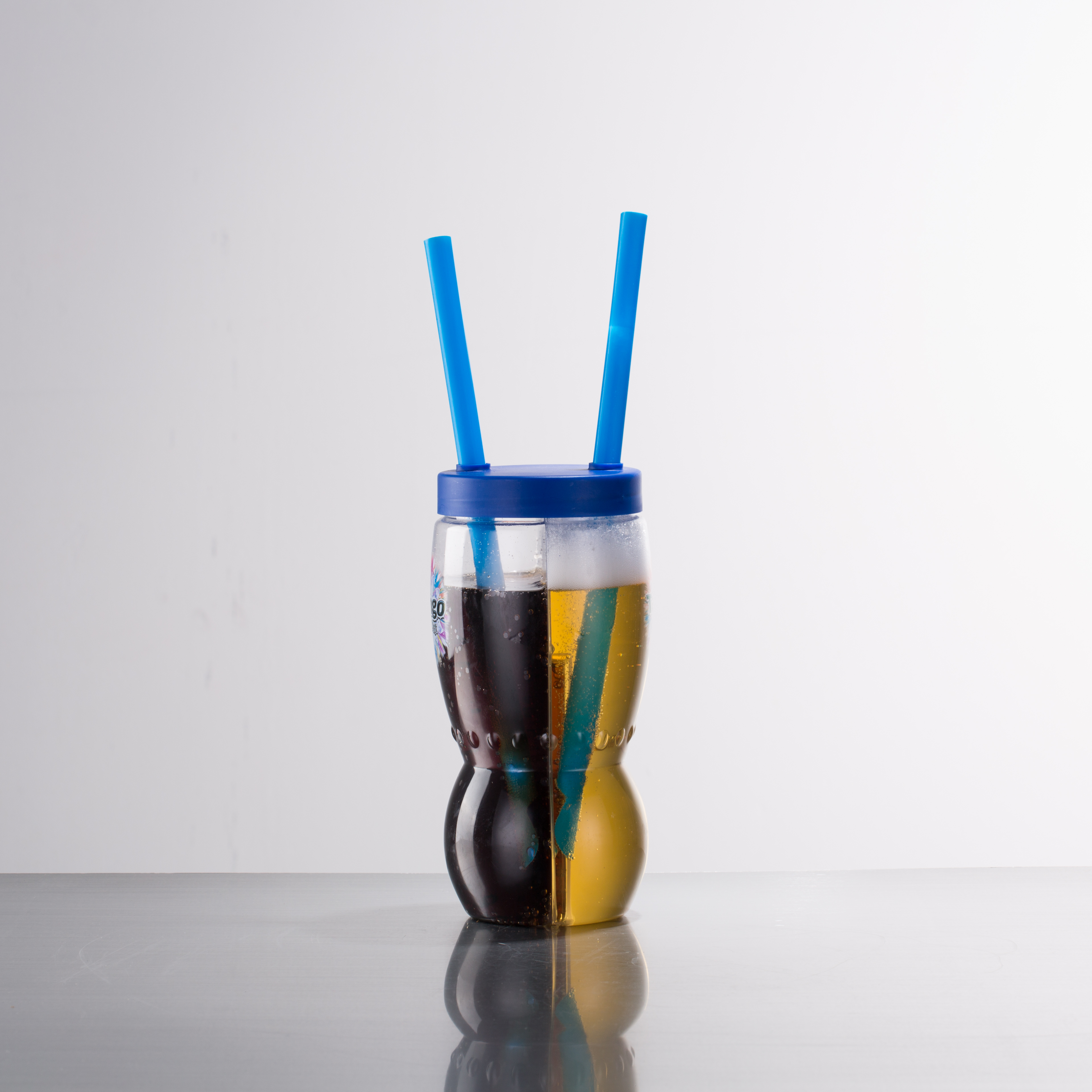 Cheap Twin Cup Half Share Cup Hard Plastic- 32 oz / 9000ml Suppliers, Factories