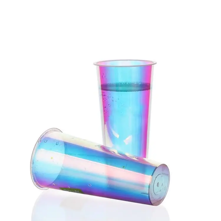 Rainbow Cup — colorful plastic cup for parties