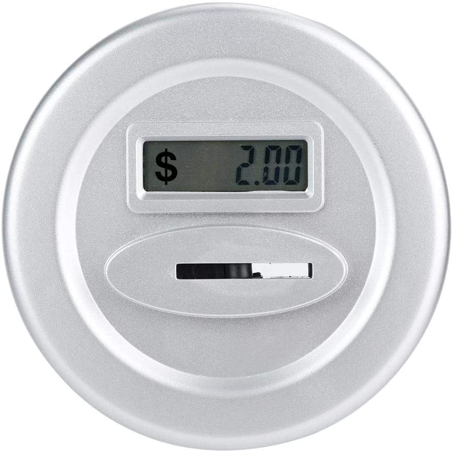 Buy Charmlite LCD Display Digital Coin Counting Jar Money Box Automatic Saving Jar Manufacturer, Pricelist