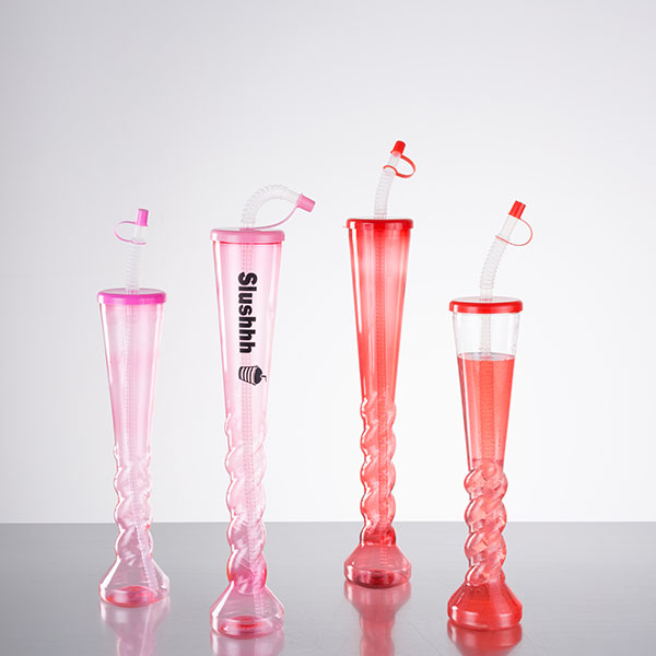 High-Quality Charmlite Stylish Drinking Plastic Yard Glass - 12 oz / 17 oz - 350 ml / 500 ml Factory, Factories