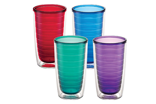 Tumbler with straw