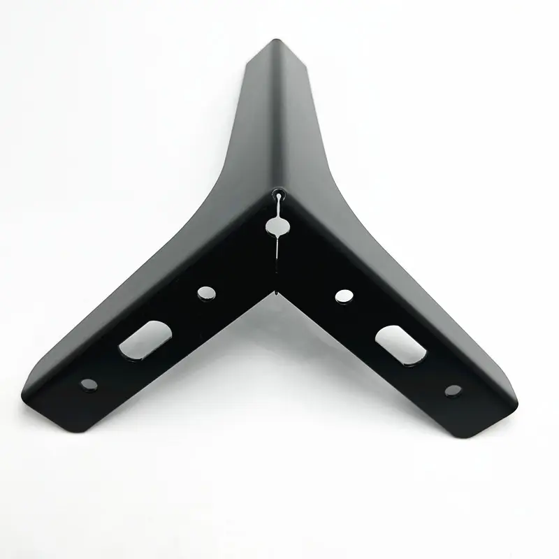 China Suppliers Factory Thickened Iron Sofa Legs - Stylish Right Angle Cabinet and Coffee Table Legs