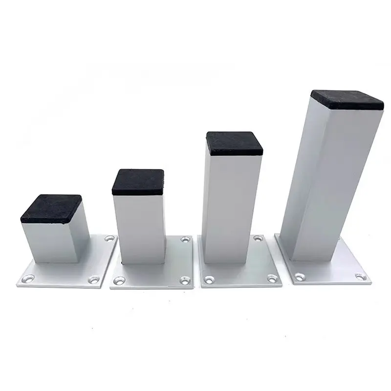 Best Adjustable Aluminum Alloy Cabinet Legs - Thickened Square Tube Furniture Feet from China Suppliers and Factory Supplier, Suppliers