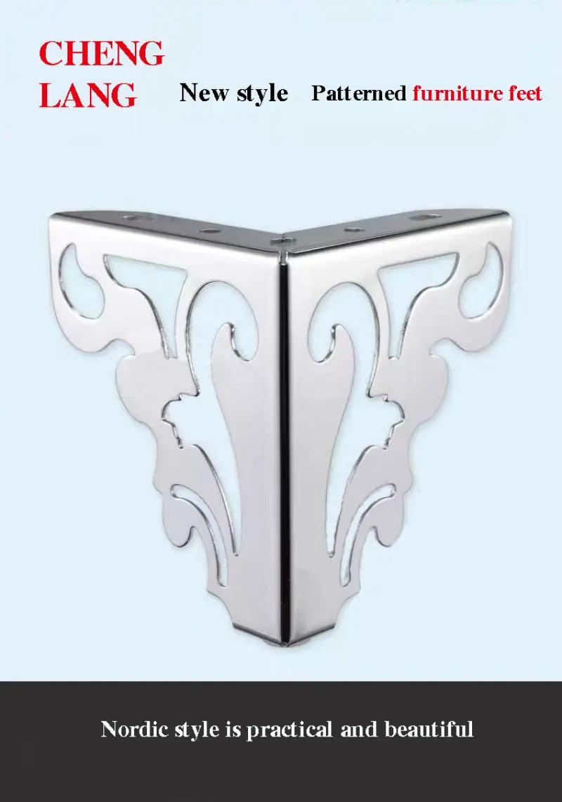Fairy flower cabinet legs detail 1