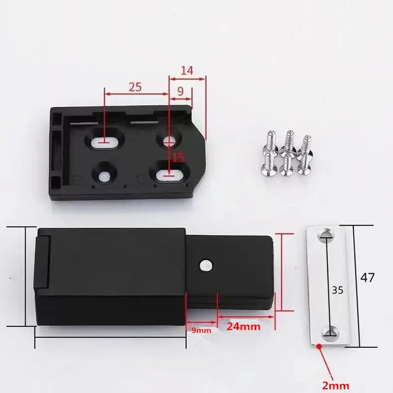China Heavy-Duty Magnetic Suction Cabinet Door Rebounder - China Suppliers and Factory for Invisible Touch-Free Handles Manufacturers, Suppliers