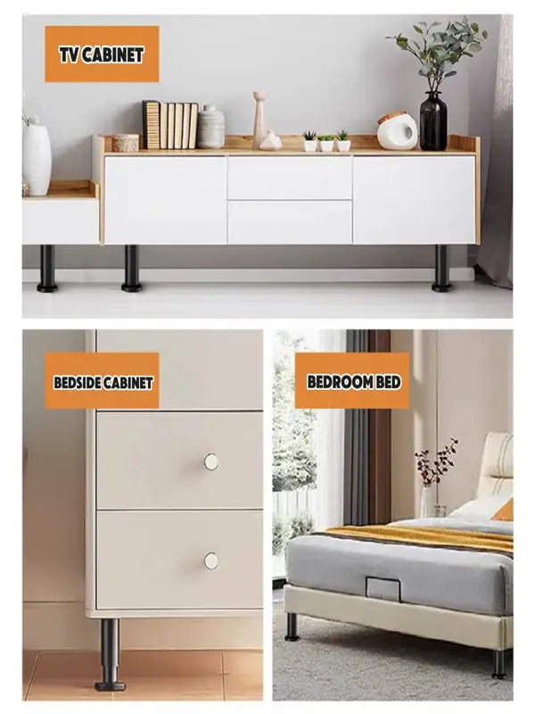 Adjustable iron cabinet feet structure details 8