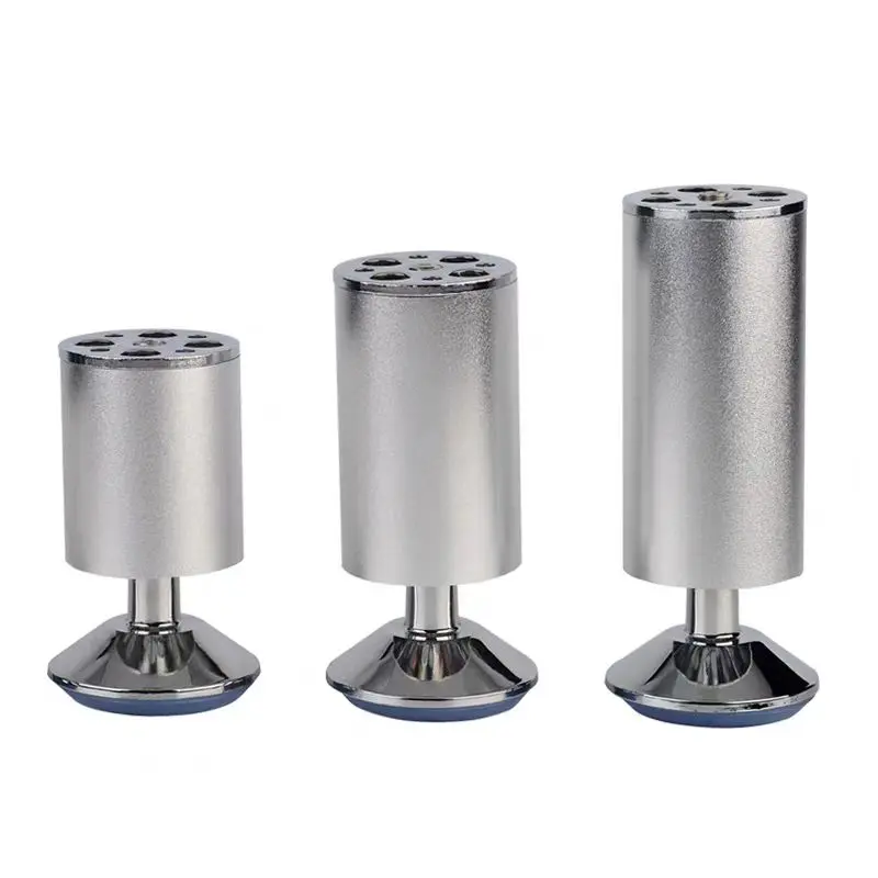 China Round Luxury Aluminum Cabinet Legs - Adjustable Furniture Legs from China Suppliers and Factory for Sofas & Tables Manufacturers, Factory