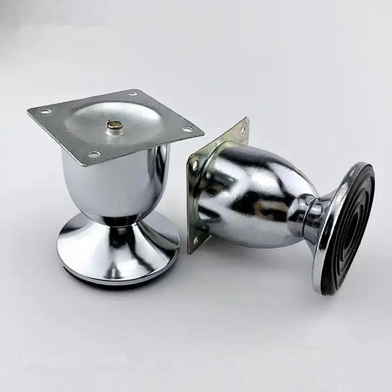 China Suppliers Factory Custom Small Wine Glass-Shaped Cabinet Legs, Durable Cup-Shaped Furniture Supports for Sofas and TV Cabinets