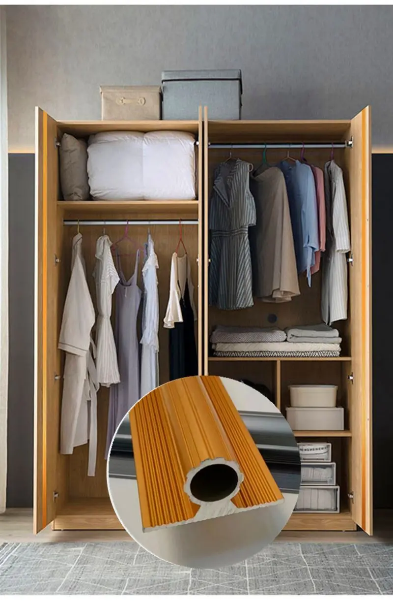 Door panel straightener application in cabinet