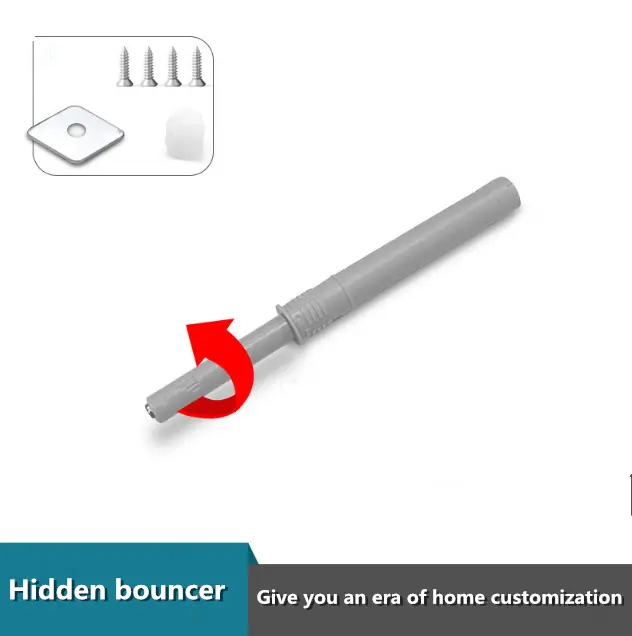 China Concealed Cabinet Door Rebounder with Magnetic Suction | POM Embedded Push-Type Self-Ejector from China Suppliers & Factory Manufacturer, Supplier
