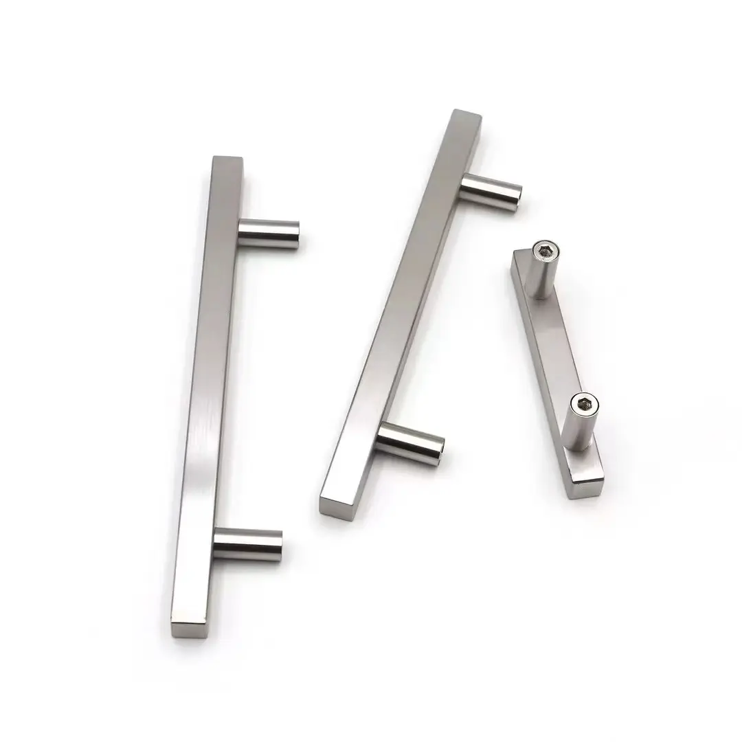 Wholesale Simple Luxurious Brushed Gold Cabinet Handles | China Suppliers & Factory for Stainless Steel 201/304 Furniture Hardware Factory, Factories
