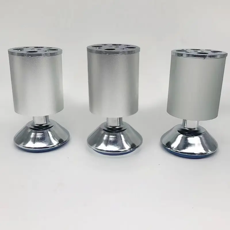 China Round Luxury Aluminum Cabinet Legs - Adjustable Furniture Legs from China Suppliers and Factory for Sofas & Tables Manufacturers, Factory