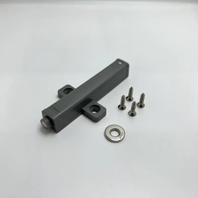Best Push-type magnetic cabinet door handle-free bouncer, self-elastic door magnet with invisible non-magnetic door bouncer, wardrobe cabinet door surface-mounted bouncer. Suppliers, Factories