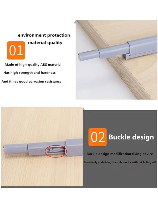 Minimalist cabinet door application case