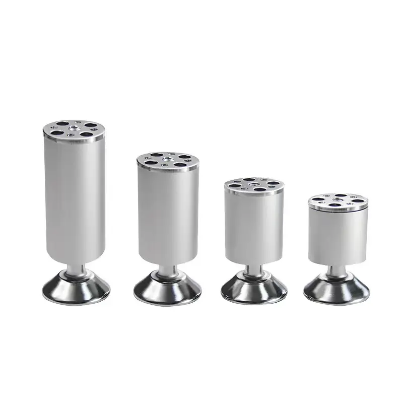 China Round Luxury Aluminum Cabinet Legs - Adjustable Furniture Legs from China Suppliers and Factory for Sofas & Tables Manufacturers, Factory