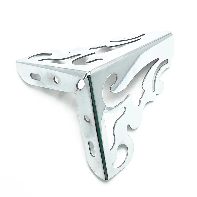 China Factory Suppliers Fairy Flower Cabinet Furniture Legs Hollow Metal Feet for Sofa, Bathroom & TV Cabinets