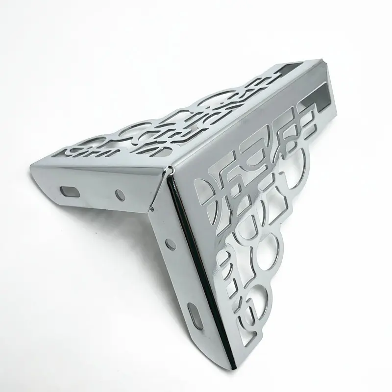 China Suppliers Factory Copper Coin Pattern Metal Cabinet Legs for Furniture Support and Decoration