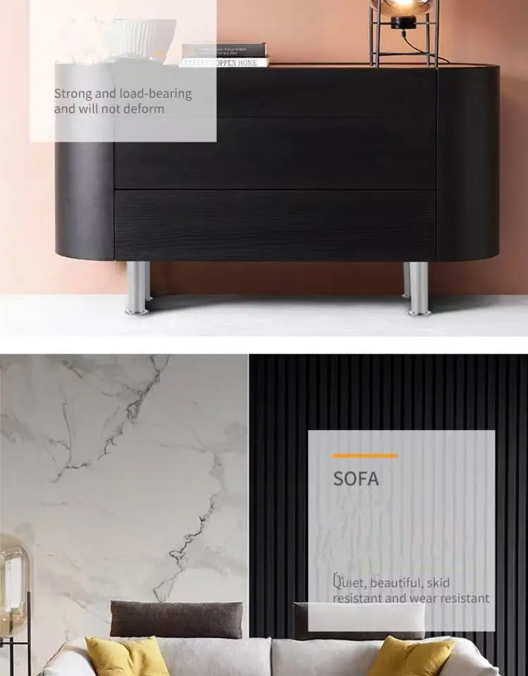 Straight sofa leg installation style 9