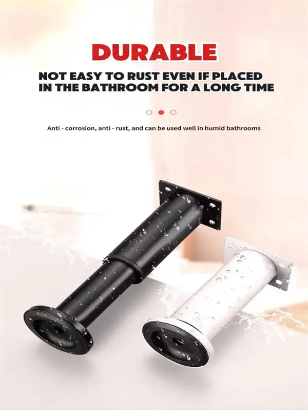 Adjustable iron cabinet feet structure details 1
