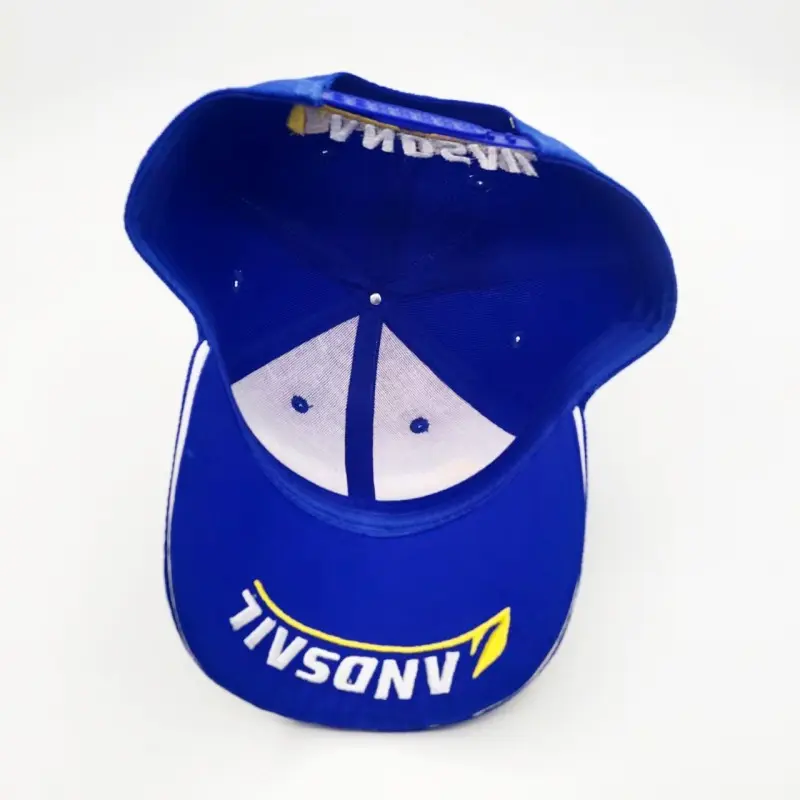 High-Quality Blue Baseball Cap with 3D LANDSAIL Embroidery – Sporty Casual Hat Factories, Factory