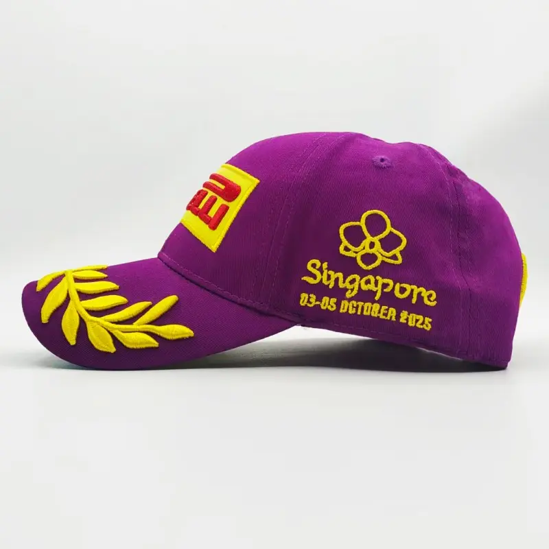 Custom Red Firelli Racing Baseball Cap with Championship Embroidery - China Suppliers Factory Custom Sports Hat Manufacturers, Factory