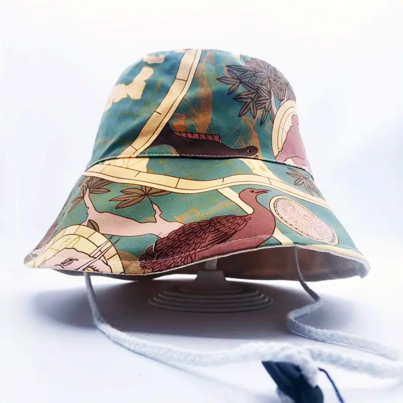High-Quality Reversible Cotton Bucket Hat with Bird & Plant Print – Wholesale from China Suppliers & Factory for Summer Sun Protection Supplier, Factory