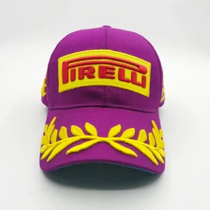 Custom Red Firelli Racing Baseball Cap
