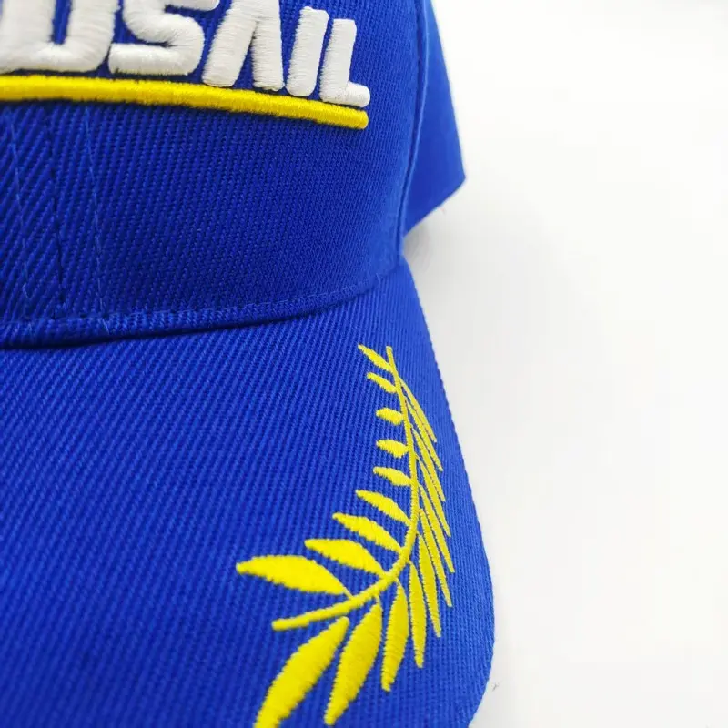 High-Quality Blue Baseball Cap with 3D LANDSAIL Embroidery – Sporty Casual Hat Factories, Factory