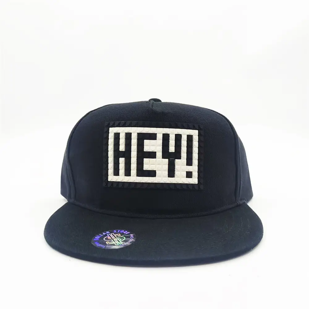 China Deconstructed Cotton Twill Black Hip Hop Cap with 'HEY' Logo - China Suppliers Factory Edition Manufacturer, Factories