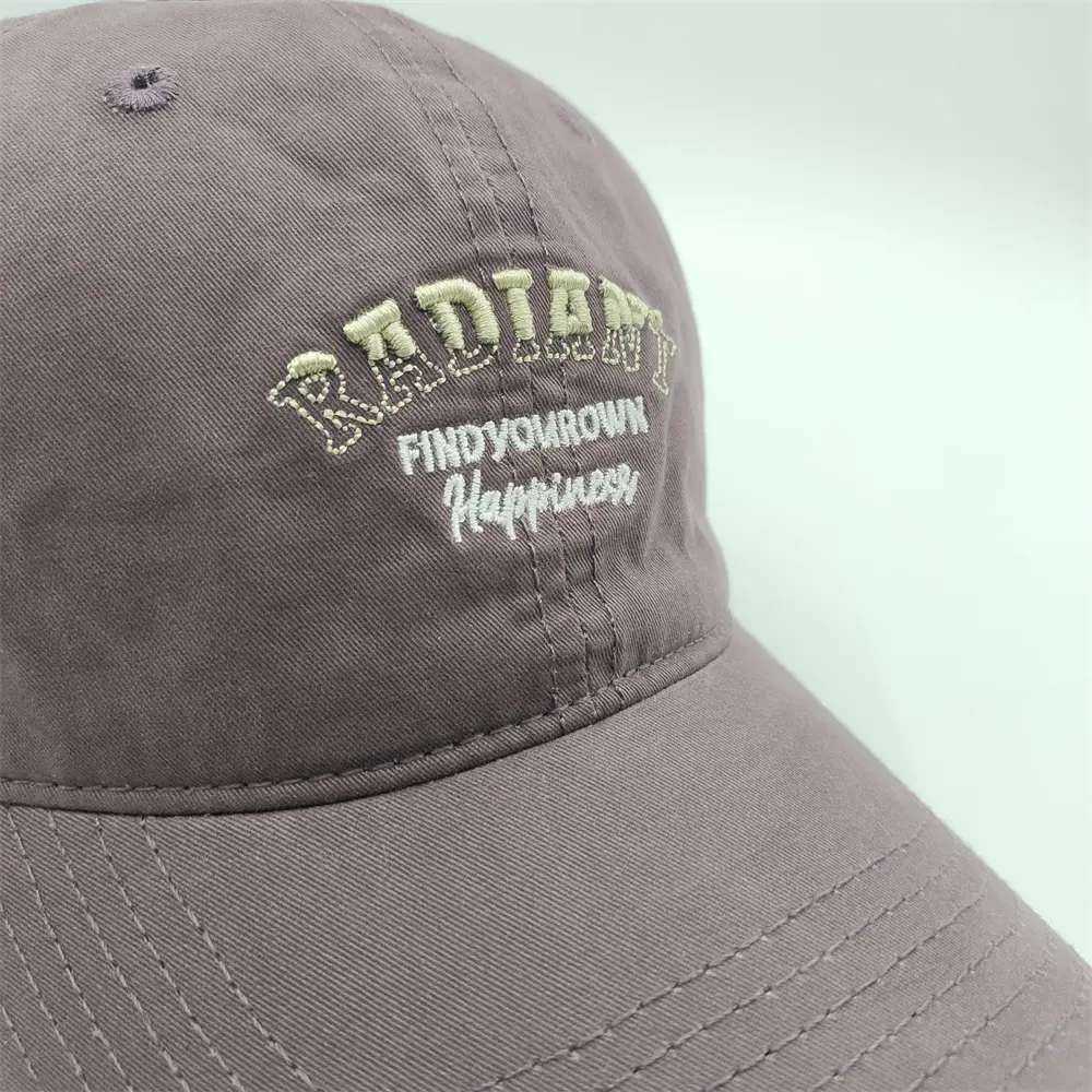 High-Quality Custom Purple Baseball Cap with Embroidery for Women Suppliers, Factories