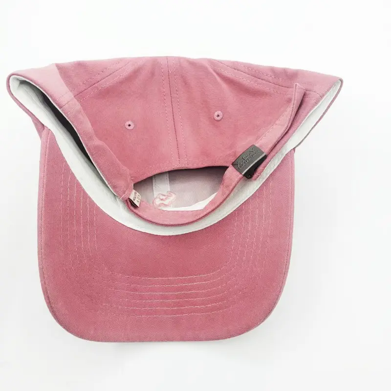 Custom Pink Cotton Baseball Cap with Cute Elephant Embroidery for Women Suppliers, Factories