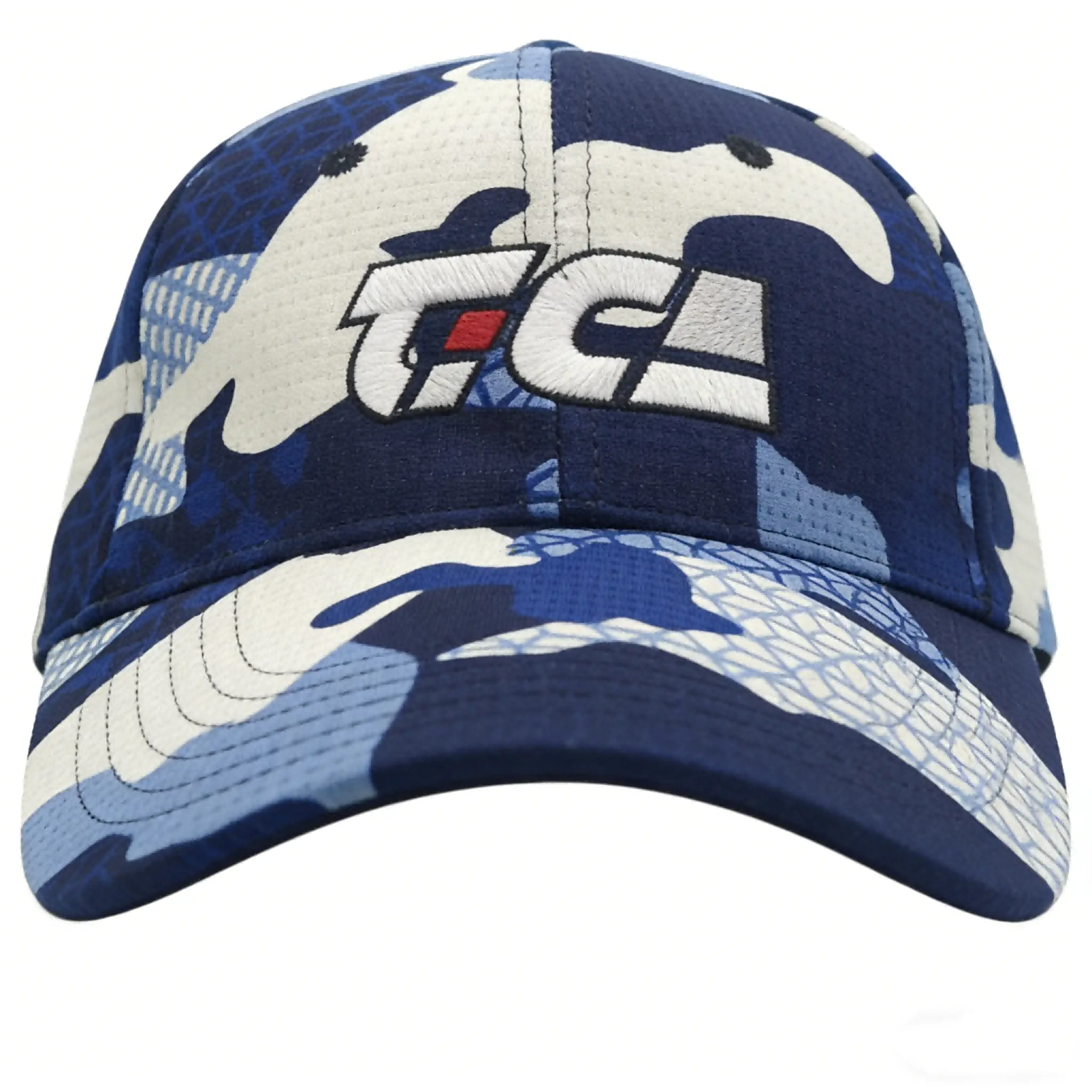 Custom China Suppliers Camo Fishing Hat with Long Brim - Breathable Outdoor Baseball Cap from Factory for Men Suppliers, Factories
