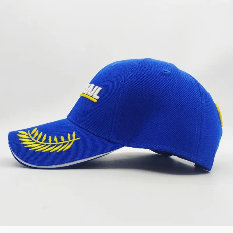 High-Quality Blue Baseball Cap with 3D LANDSAIL Embroidery – Sporty Casual Hat Factories, Factory
